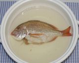 簡単☆おいしい☆鯛の干物で中華風酒蒸し作り方6写真