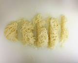 そうめんアレンジ★もちっカリッガレット作り方1写真