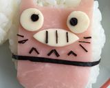 ハムでトトロのデコおにぎり＊キャラ弁にも作り方6写真