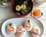 ハムでトトロのデコおにぎり＊キャラ弁にも作り方9写真