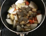 根菜の田舎風煮込み作り方5写真