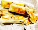 鶏ムネ肉とチーズの揚げない春巻♪作り方10写真
