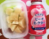 フラッペ ブルーベリーピーチ作り方2写真