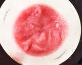 フラッペ ブルーベリーピーチ作り方6写真