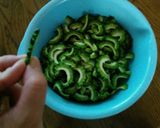 簡単ゴウヤ炒め作り方1写真