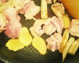 色鮮やか✾スナップエンドウと鶏の簡単炒め作り方4写真