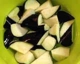みんな大好き〜なすのミートスパゲティ作り方1写真