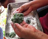 超♪幸せじゃ〜♡いちご大福＆よもぎ苺大福作り方15写真
