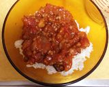 簡単♪誰でも作れるミートソースご飯作り方2写真