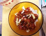 簡単♪誰でも作れるミートソースご飯作り方3写真