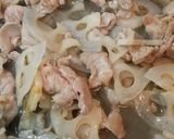 梅と大葉のシャキシャキ蓮根炒め煮作り方6写真