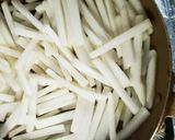 大根、スナップエンドウの甘辛炒め煮作り方2写真