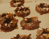 チョコレートのクリスマスリース作り方6写真