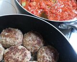 ♪トマト味の煮込みハンバーグ♪作り方7写真
