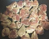めんつゆとフライパンで簡単に鶏ゴボウ煮作り方5写真