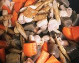 めんつゆとフライパンで簡単に鶏ゴボウ煮作り方6写真