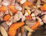 めんつゆとフライパンで簡単に鶏ゴボウ煮作り方7写真
