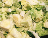 簡単☆レタスと卵の焼肉のたれ炒め作り方1写真