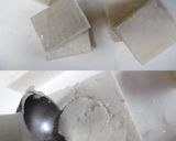 蒸し豆腐 香味団子のせ作り方3写真