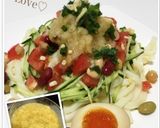 代謝アップ♡大根ジュレポン酢サラダうどん作り方3写真