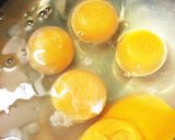 ＊母の味＊バタしょゆチーズのたまご焼き。作り方5写真