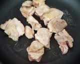 鶏肉となすのにんにく醤油炒め☆作り方3写真