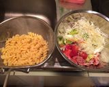 小松菜ソースのサラダパスタ作り方8写真