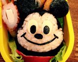 キャラ弁♡ イースターエッグ風 ミッキー作り方6写真