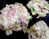 具沢山★旨い【ふわふわチーズお好み焼き】作り方5写真