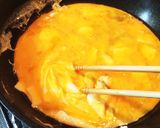 ＊母の味＊バタしょゆチーズのたまご焼き。作り方9写真