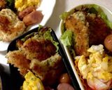マヨチーズカリカリパン粉焼き♪お弁当にも作り方5写真