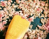 玉ねぎいっぱいの丸ごとピーマン肉詰め作り方4写真