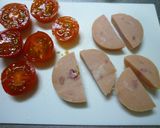 お弁当に♪簡単ミニトマトのベビーハム挟み作り方2写真
