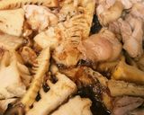 筍と鶏肉の煮物⭐作り方1写真
