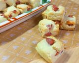 HM＊ひとくちスコーン♡ウインナーチーズ作り方11写真