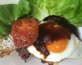 新タマネギでロコモコ作り方8写真