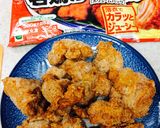 唐揚げとビーンズのトマト煮込み作り方5写真