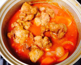 唐揚げとビーンズのトマト煮込み作り方6写真