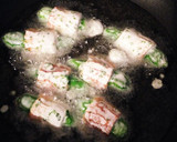 少ない油で＊ししとうとちくわの磯辺揚げ作り方7写真