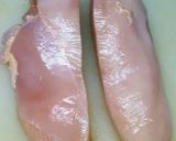 鶏むね肉のロールカツ!作り方1写真