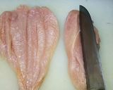 鶏むね肉のロールカツ!作り方2写真