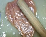 鶏むね肉のロールカツ!作り方3写真