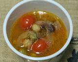 人参ドレッシングで具だくさん豆のスープ作り方7写真
