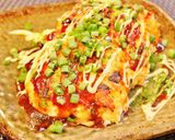 切干大根わかめ入り❀豆腐お好み焼き❀作り方9写真