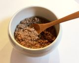 そぼろ 大葉 ワンタンの皮 のレタス包み作り方1写真