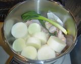 簡単にできる鶏手羽＆大根の煮もの作り方2写真