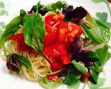 うちのツメトマパスタ（冷製トマトパスタ）作り方9写真