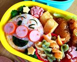 完食アンパンマンと大好きおかずのキャラ弁作り方8写真