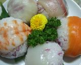 おひな祭り♪かきのもと入り○手まり寿司○作り方2写真