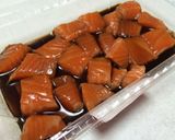 固いアボカドDEサーモン漬け丼作り方1写真
